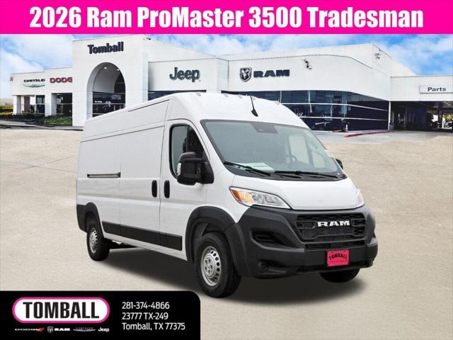 2026 RAM Ram ProMaster RAM PROMASTER 3500 TRADESMAN CARGO VAN HIGH ROOF 159 WB 2026 RAM Ram ProMaster RAM PROMASTER 3500 TRADESMAN CARGO VAN HIGH ROOF 159 WB