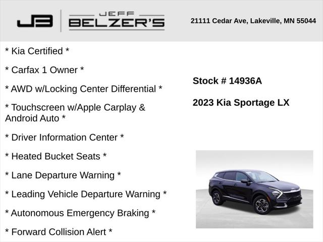 2023 Kia Sportage LX 2023 Kia Sportage LX