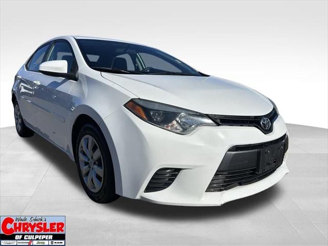 2016 Toyota Corolla LE 2016 Toyota Corolla LE