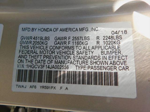 2018 Honda Accord Hybrid Base