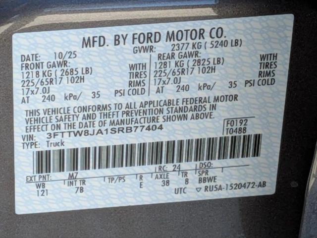 2025 Ford Maverick XLT