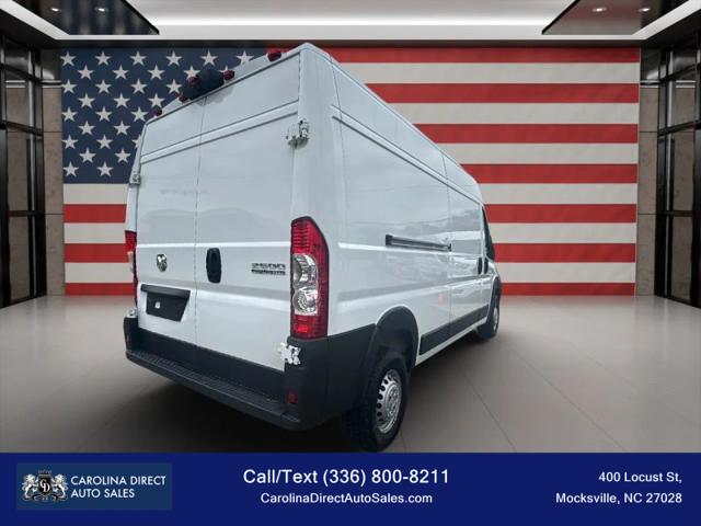 2025 Ram ProMaster 2500 Cargo Van Tradesman High Roof 159" WB w/Pass Seat