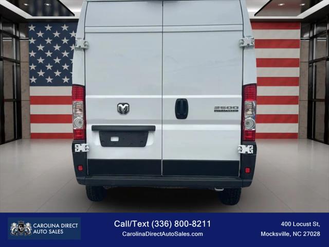 2025 Ram ProMaster 2500 Cargo Van Tradesman High Roof 159" WB w/Pass Seat