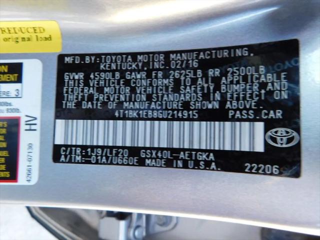 2016 Toyota Avalon XLE Plus