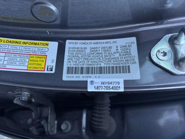 2021 Honda Accord Hybrid Base