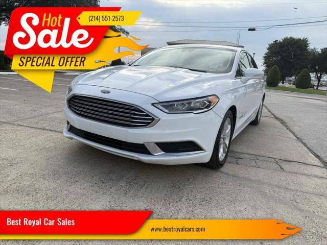 2018 Ford Fusion Hybrid SE for sale in Dallas, TX