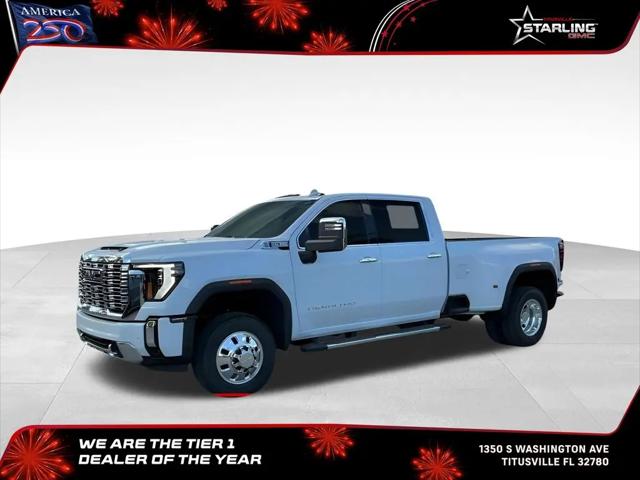 2026 GMC Sierra 3500HD Crew Cab, Long Bed, Denali Dual Rear Wheel, 4WD for sale in Titusville, FL