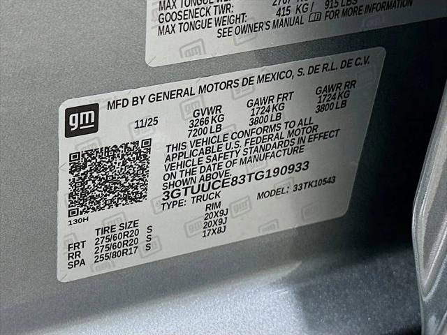 2026 GMC Sierra 1500 Crew Cab, Standard Bed, Elevation, 4WD
