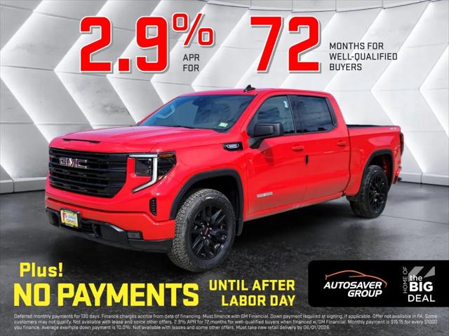 2026 GMC Sierra 1500 Crew Cab, Short Bed, Elevation, 4WD for sale in Saint Johnsbury, VT