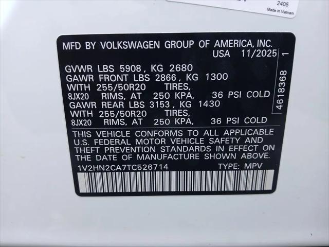 2026 Volkswagen Atlas SE with Technology