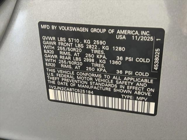 2026 Volkswagen Atlas SE with Technology