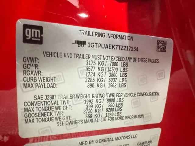 2026 GMC Sierra 1500 Crew Cab, Short Bed, Pro, 4WD
