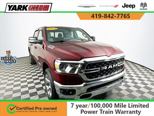 2022 RAM 1500 Big Horn Crew Cab 4x4 57 Box 2022 RAM 1500 Big Horn Crew Cab 4x4 57 Box