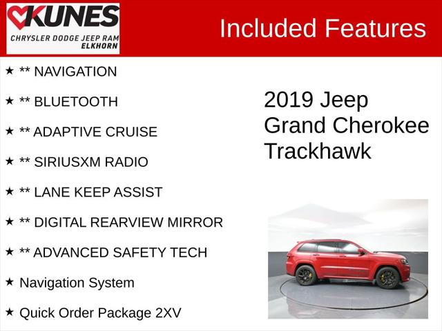 2019 Jeep Grand Cherokee Trackhawk 4x4 2019 Jeep Grand Cherokee Trackhawk 4x4