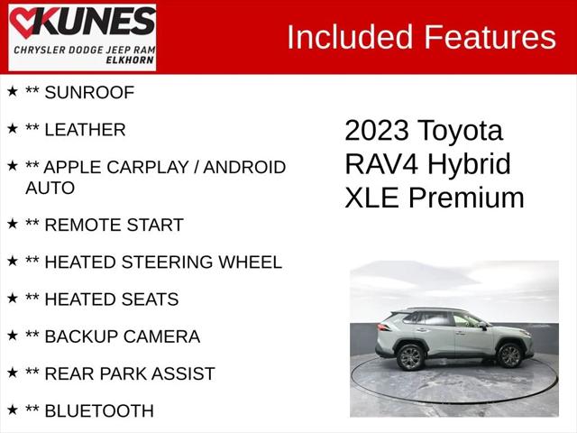 2023 Toyota RAV4 Hybrid XLE Premium 2023 Toyota RAV4 Hybrid XLE Premium