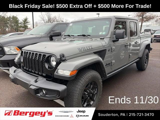 2022 Jeep Gladiator Willys 4x4 2022 Jeep Gladiator Willys 4x4