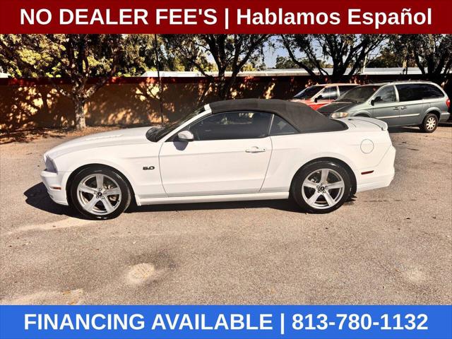 2013 Ford Mustang GT Premium 2dr Convertible for sale in Zephyrhills, FL