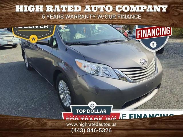 2014 Toyota Sienna XLE V6 8 Passenger for sale in Abingdon, MD