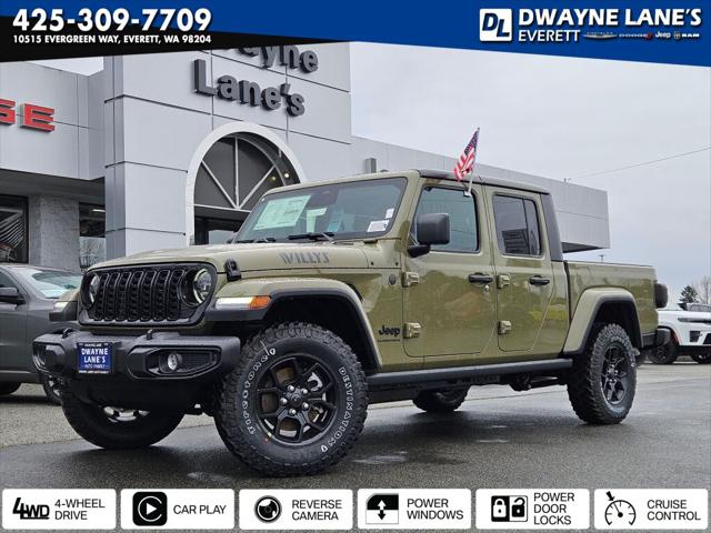 2026 Jeep Gladiator GLADIATOR WILLYS 4X4