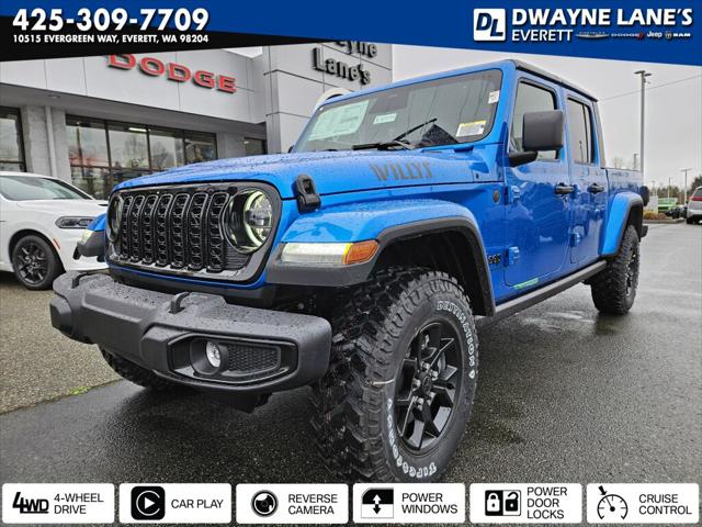 2026 Jeep Gladiator GLADIATOR WILLYS 4X4 2026 Jeep Gladiator GLADIATOR WILLYS 4X4