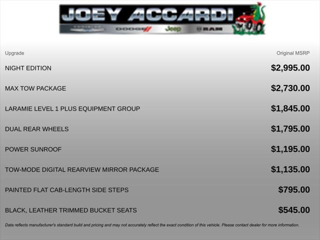 2026 RAM Ram 3500 RAM 3500 LARAMIE MEGA CAB 4X4 64 BOX 2026 RAM Ram 3500 RAM 3500 LARAMIE MEGA CAB 4X4 64 BOX