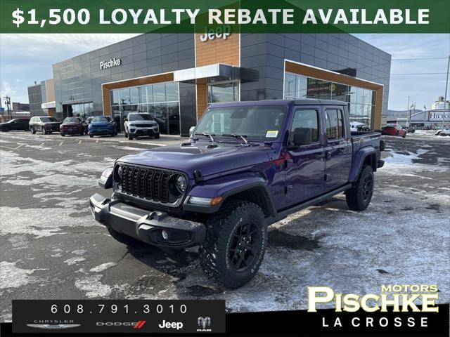 2026 Jeep Gladiator GLADIATOR WILLYS 4X4