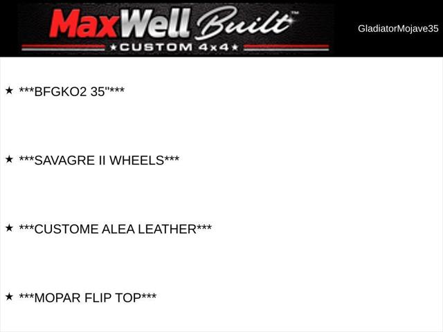 2026 Jeep Gladiator GLADIATOR MOJAVE 4X4