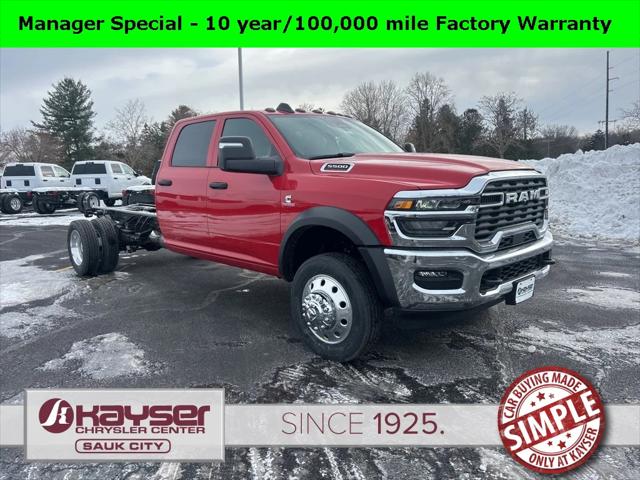 2026 RAM Ram 5500 Chassis Cab RAM 5500 TRADESMAN CHASSIS CREW CAB 4X4 84 CA