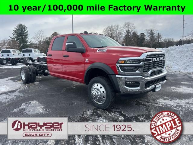 2026 RAM Ram 5500 Chassis Cab RAM 5500 TRADESMAN CHASSIS CREW CAB 4X4 84 CA