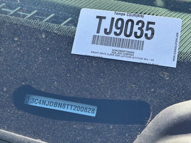 2026 Jeep Compass Latitude Altitude