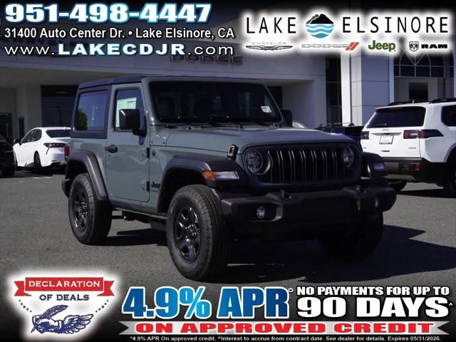2026 Jeep Wrangler WRANGLER 2-DOOR SPORT 2026 Jeep Wrangler WRANGLER 2-DOOR SPORT