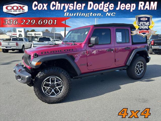 2024 Jeep Wrangler 4-Door Rubicon 4x4 2024 Jeep Wrangler 4-Door Rubicon 4x4