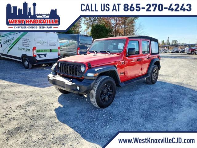 2024 Jeep Wrangler 4-Door Sport 4x4 2024 Jeep Wrangler 4-Door Sport 4x4