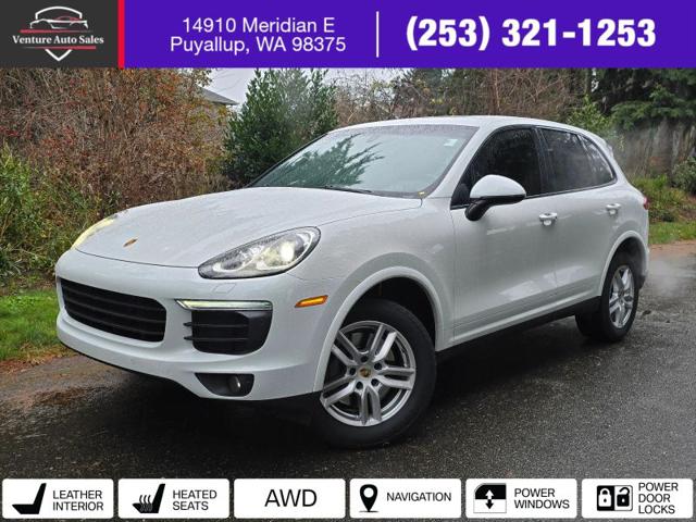 2017 Porsche Cayenne Platinum Edition for sale in Puyallup, WA