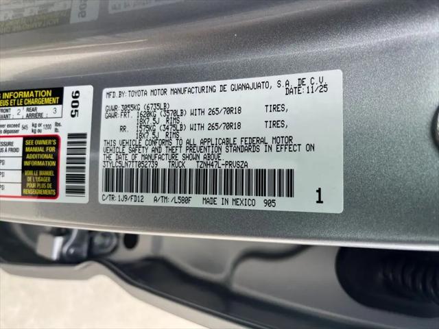 2026 Toyota Tacoma TRD Off Road