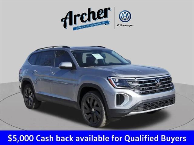 2026 Volkswagen Atlas SE with Technology for sale in Houston, TX