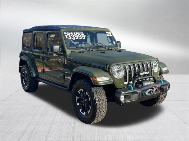 2022 Jeep Wrangler 4xe Unlimited Sahara 4x4