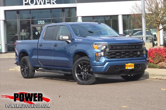 2024 Chevrolet Silverado 1500 4WD Crew Cab Standard Bed Custom 2024 Chevrolet Silverado 1500 4WD Crew Cab Standard Bed Custom