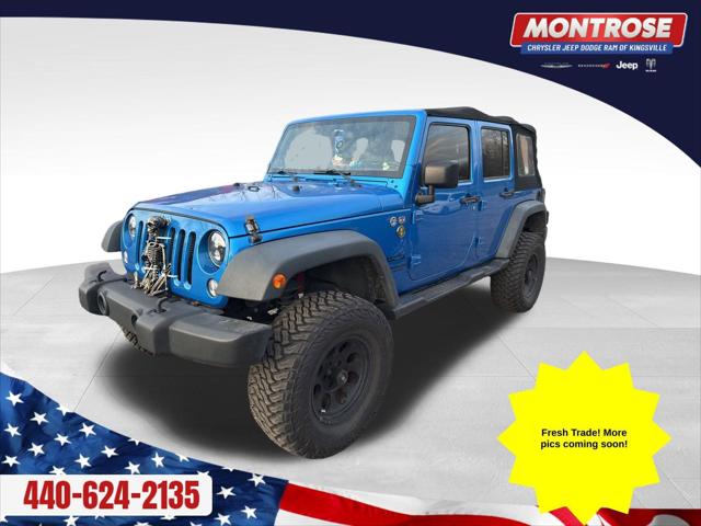 2016 Jeep Wrangler Unlimited Sport 2016 Jeep Wrangler Unlimited Sport