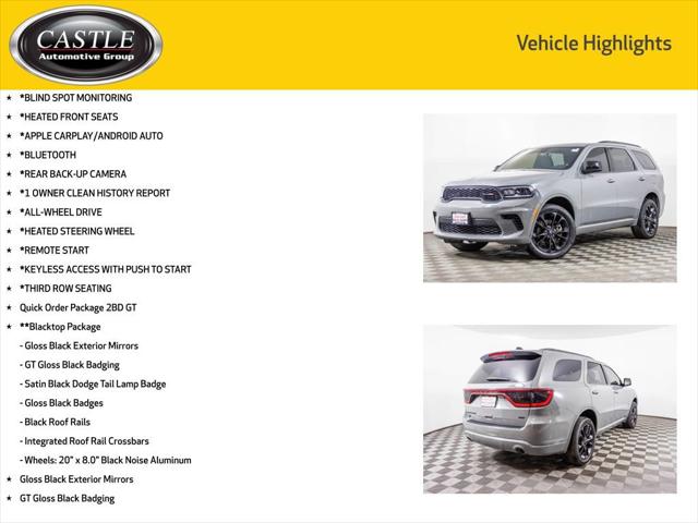 2023 Dodge Durango GT 2023 Dodge Durango GT