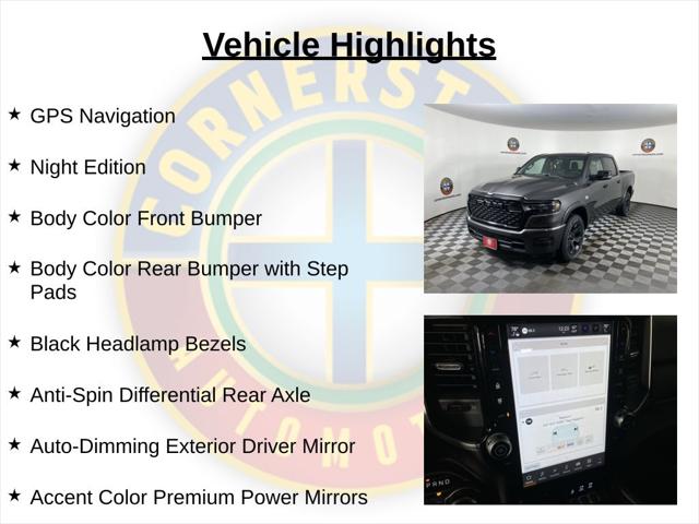 2026 RAM Ram 1500 RAM 1500 BIG HORN CREW CAB 4X4 57 BOX