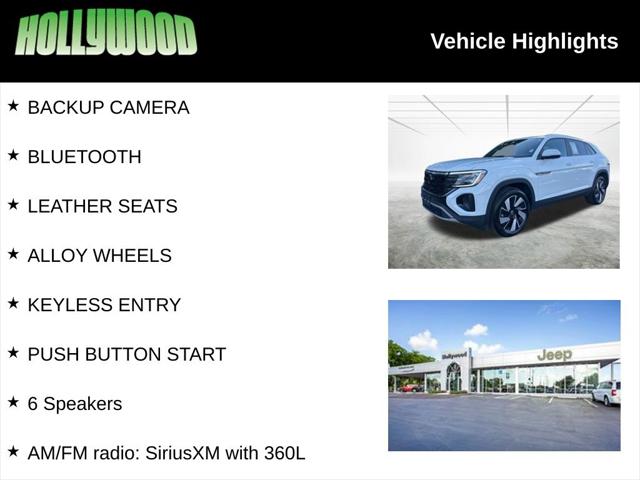 2024 Volkswagen Atlas Cross Sport 2.0T SE w/Technology 2024 Volkswagen Atlas Cross Sport 2.0T SE w/Technology