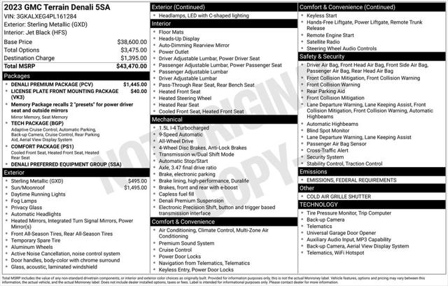 2023 GMC Terrain AWD Denali 2023 GMC Terrain AWD Denali
