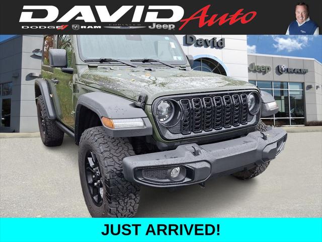 2024 Jeep Wrangler 2-Door Willys 4x4 2024 Jeep Wrangler 2-Door Willys 4x4