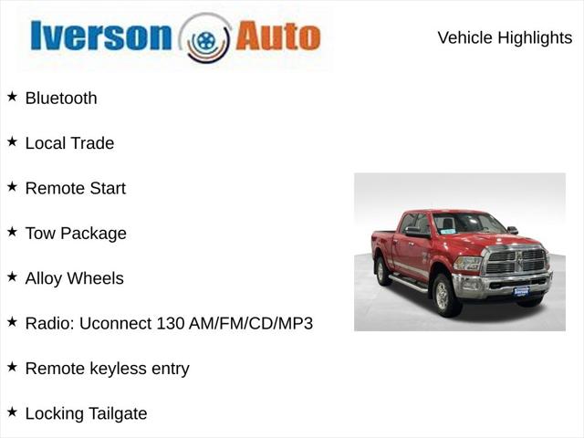 2012 RAM 2500 SLT 2012 RAM 2500 SLT