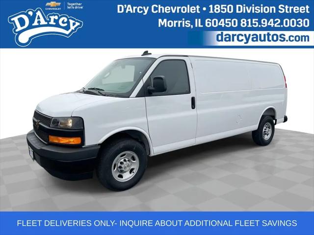 2025 Chevrolet Express Cargo Van RWD 3500 Extended Wheelbase WT for sale in Morris, IL