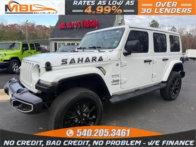 2019 Jeep Wrangler Unlimited Sahara 4x4 for sale in Woodford, VA