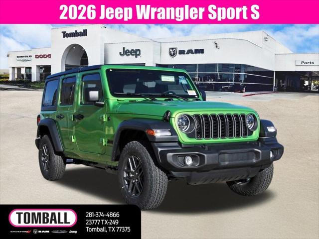 2026 Jeep Wrangler WRANGLER 4-DOOR SPORT S