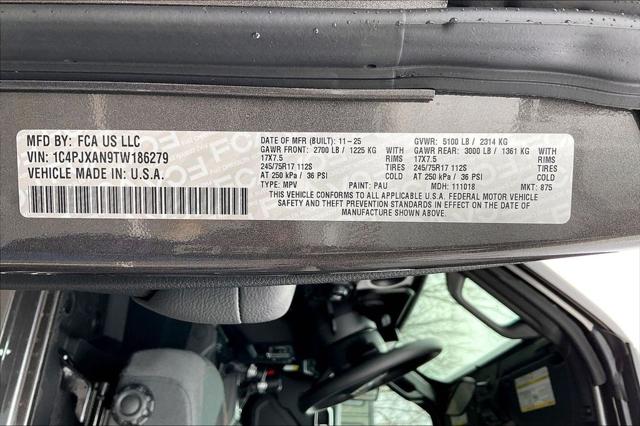 New 2026 Jeep Wrangler Sport For Sale in Millington, TN