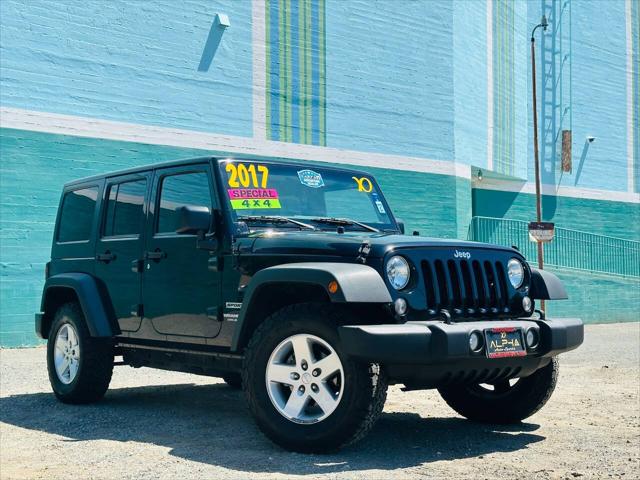 2017 Jeep Wrangler Unlimited Sport 4x4 for sale in Sacramento, CA
